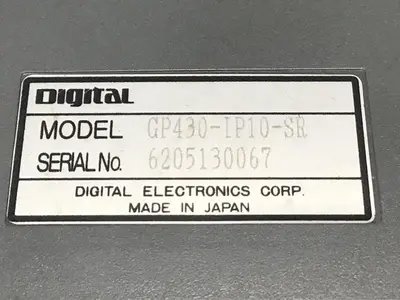 USED DIGITAL ELECTRONICS GP430-IP10-SR