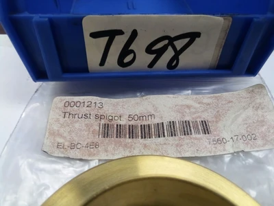 THRUST SPIGOT 7560-17-002 BRONZE OR BRASS 50mm  Thrust Spigot