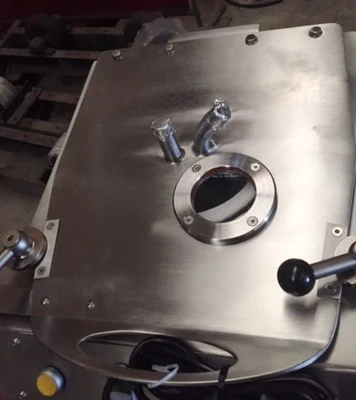 NEW: Rousselet Robatel RA 20 Vx R perforate basket centrifuge, 316L SS.