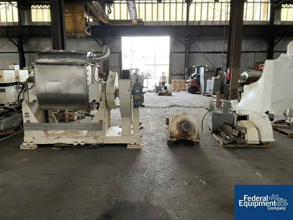USED DAY 150 Gal Day Double Arm Mixer, S/S, 125#