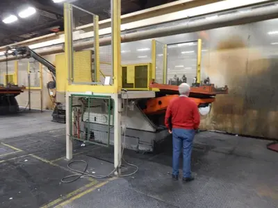 USED SILVESTRINI WELDING POSITIONER 12,5 TON