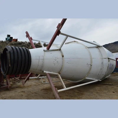 9ft Dia. x 25ft Tall Cyclone and 125HP Centrifugal Blower