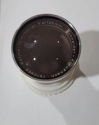 Schneider Kreuznach f:4/135 mm Retina-Tele-Xenar Camera Lens