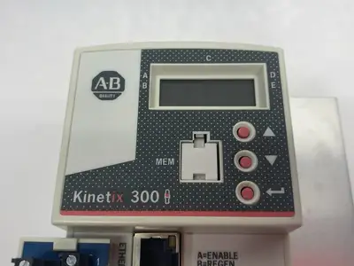 Used Allen-Bradley Ser. A Kinetix 300 Servo Drive, Indexing Mode, 3-phase Servo Drives Michigan US | Maverick Industrial Sales #1410825