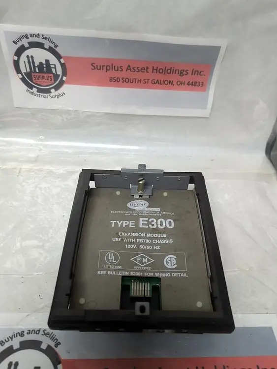 Used FIREYE E300 PLC Expansion Units Ohio US | Surplus Asset Holdings #1246835