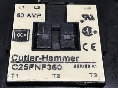 USED CUTLER HAMMER C25FNF360