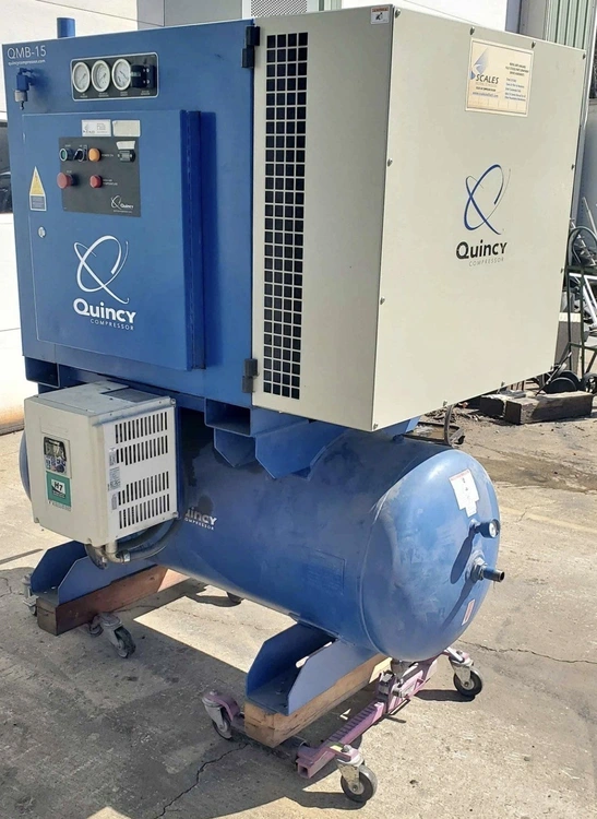 Used QUINCY QMB-15 Rotary Screw & Sliding Vane Air Compressors Massachusetts US | ARC Equipment Corp #874634