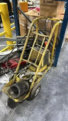 15 TON POSI-LOCK MODEL #PH110 PORTABLE HYDRAULIC GEAR & WHEEL PULLER WITH ENERPAC POWER UNIT: YOBRO #25094