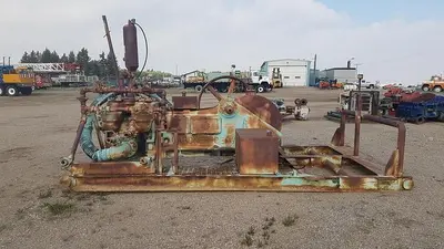 USED GARDNER DENVER FO-FXO 7.25 X 10 DUPLEX MUD PUMP