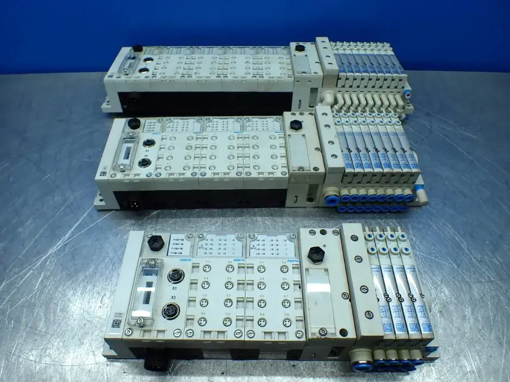 3pcs Fest Pneumatic Manifold/valve Lot