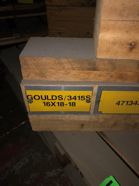 Used Goulds 3415 Pump Parts Minnesota US | Peak Machinery, Inc. #285441