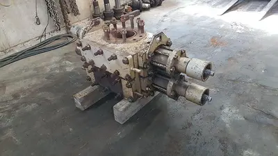 USED SHAFFER 7 1/16" 3M DOUBLE RAM BOP