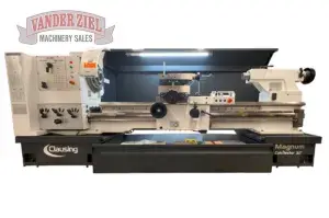 New | in-Stock CLAUSING 831 Engine Lathes Michigan US | Vander Ziel Machinery Sales #482327