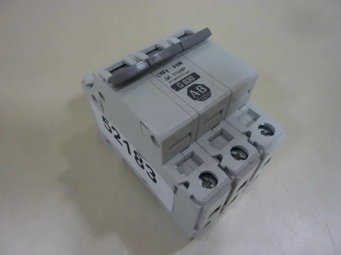 Used ALLEN BRADLEY 1492-CB3/G030 SER C Circuit Breakers Michigan US | Ideal Machinery #599296