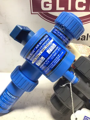 Plast-O-Matic TRUE BLUE AIR ACTUATOR model TABVA 1.6 80PSI