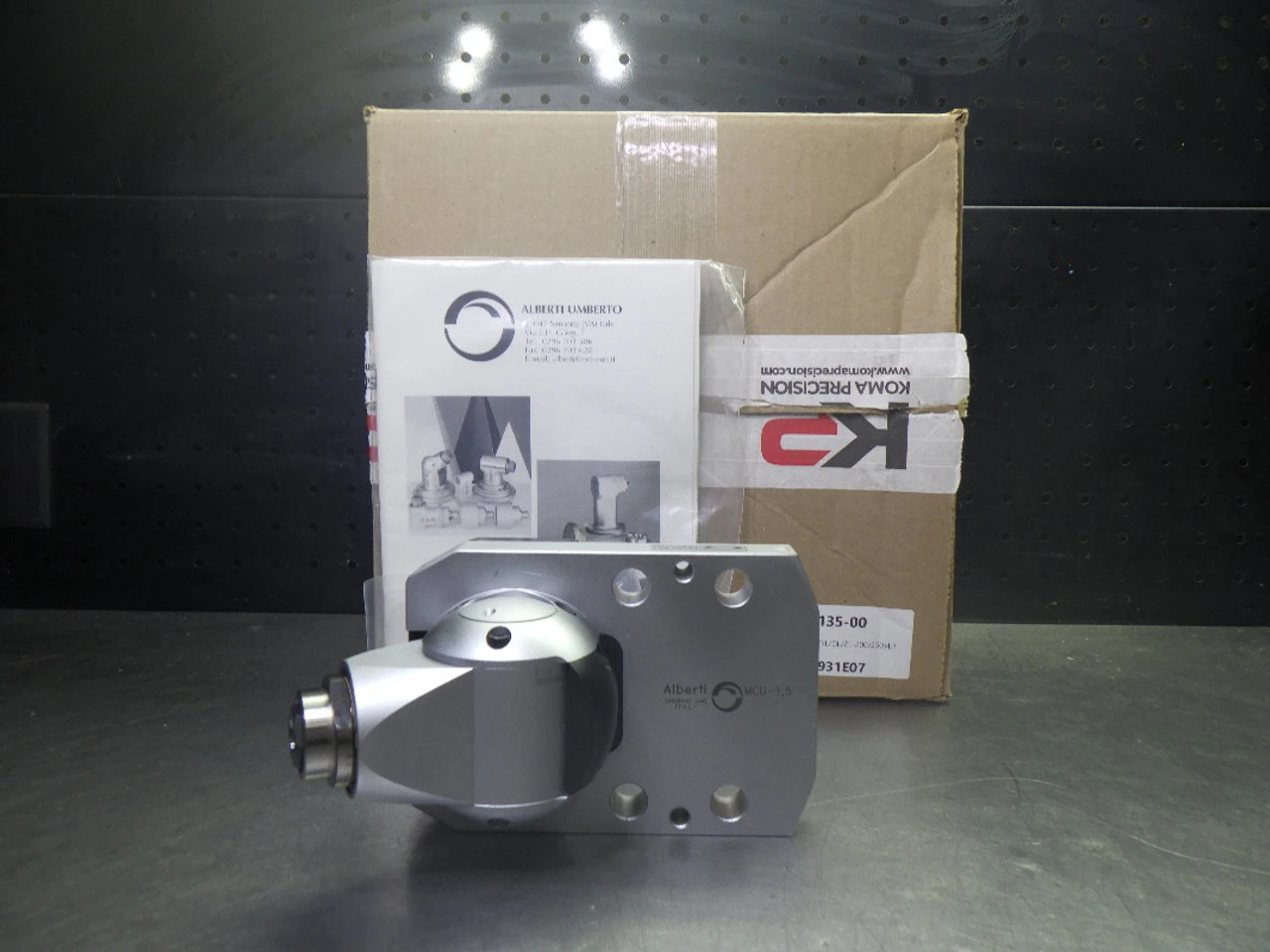 Alberti ER16 Adjustable 4:1 Angle Head For Mori Seiki MCU-1.5-E (LOC193A)