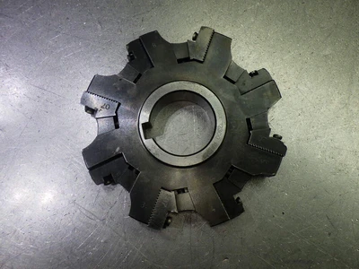 Sandvik 5" Indexable Slot Milling Cutter 1.5" Arbor N331.32-127T38LM (LOC1357B)