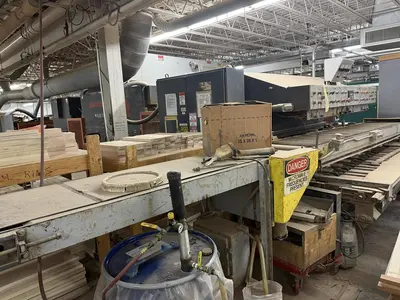 ROSENQUIST EF-100 ELECTRO-FLOW FEED-THROUGH RADIO-FREQUENCY GLUER