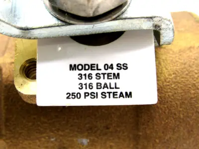 NEW WATTS 04-SS BRONZE VALVE BALL 1-1/2" 04SS