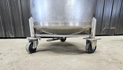Used 135 Gallon Tank (Vessel), 316 Stainless Steel