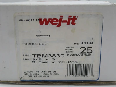 New | in-Stock WEJ IT _UNKNOWN_ Nuts & Screws | OCO Industrial #1652770