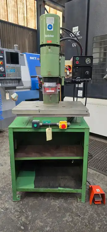 Used BRACKER, MADE IN SWITZERLAND RN 280 Rivet Spinners / Orbital GB | Machsell Machine Tools Limited #1049259