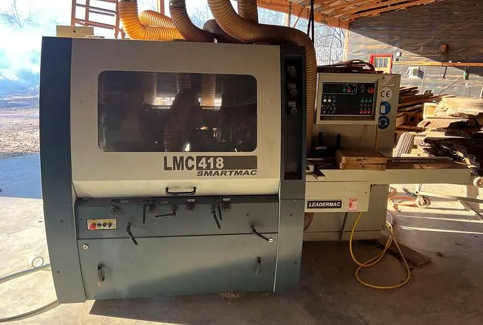 Used LEADERMAC LMC 418 SMARTMAC 8" 4-HEAD MOULDER Woodworking Moulders | Pruitt Machinery #715894