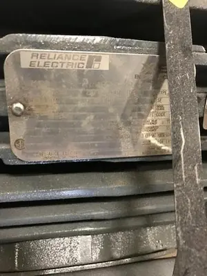 Reliance 75 HP Motor (Rebuilt)