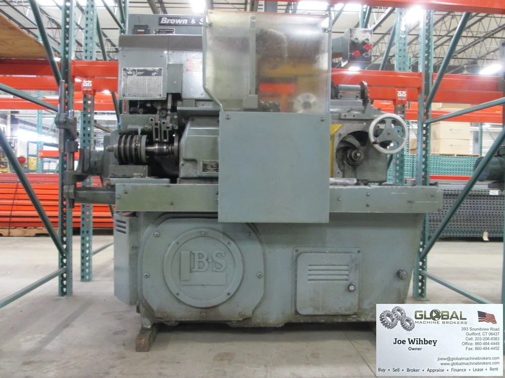Brown & Sharpe #2 Ultramatic 3/4"Capacity 6 Station Turret 220V 3Ph Auto Screw Machine