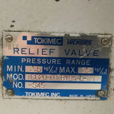 USED VICKERS TCG2003BYD4L11