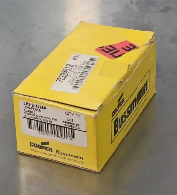 Bussmann LPJ-2-1/25P Fuse (Box w/6) Loc4E44