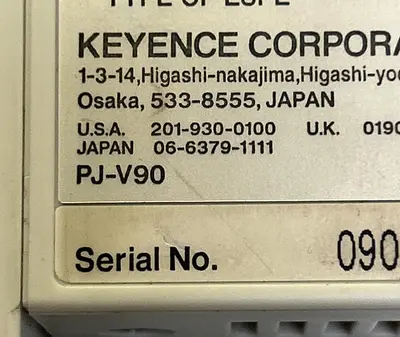 Used KEYENCE PJ-V90 Industrial Controls Ohio US | Surplus Asset Holdings #1240056