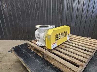 🔴 Heading to Auction May 27 - Used Semco Rotary Air Lock Valve, 8" X 8"