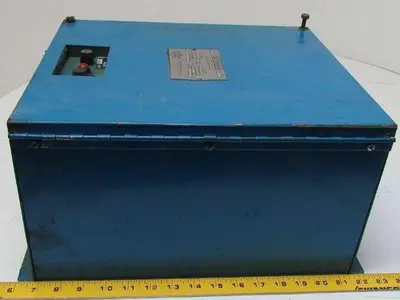 Electro-Matic CALV1-2084/12 P/N 022375 Magnetic Chuck Control 208/460 Volt 12VDC