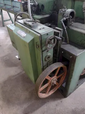 3/8" LEWIS MODEL #8CV WIRE STRAIGHTEN & CUT MACHINE: STOCK  16185