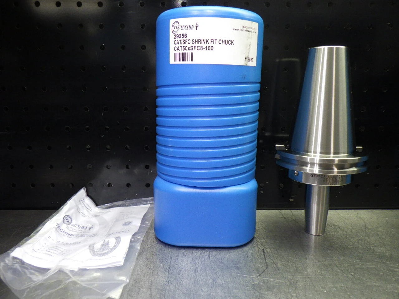 Techniks CAT50 8mm Shrink Fit Tool Holder 100mm Pro 29256 (LOC82)