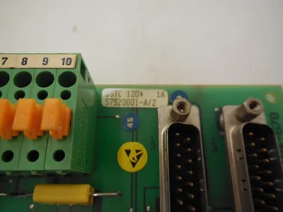 USED ABB 57520001-A/2 PC BOARD DSTC-120 57520001A2