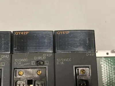 Used MITSUBISHI Q61P-A1, Q06HCPU, QJ61BT11N, QD75MH4, QD75MH2, QX42, QY42P, QY41P Industrial Controls | Surplus Asset Holdings #1220699