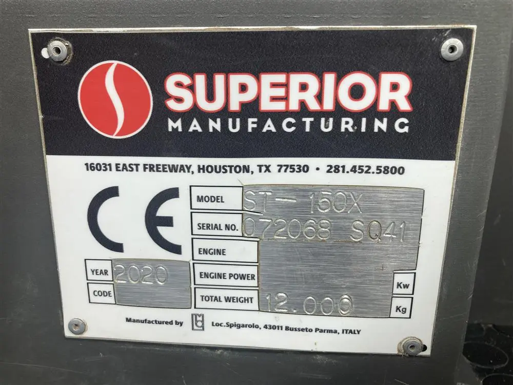 USED 2020 Superior ST-150X