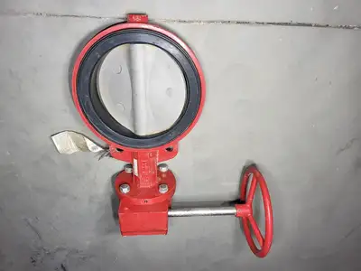 8in. Butterfly Valve, Manual Actuation, ISO 9001