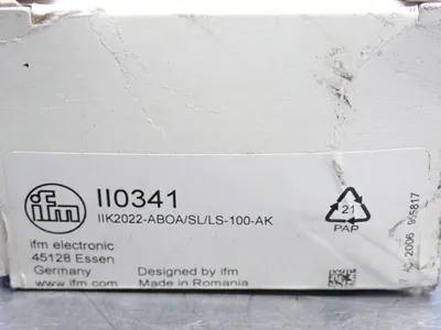 NEW IFM II0341