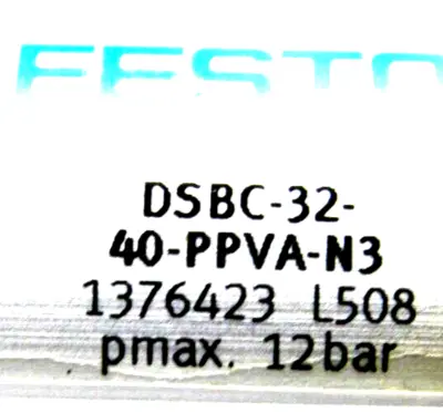 NEW FESTO DSBC-32-40-PPVA-N3 CYLINDER DSBC3240PPVAN3