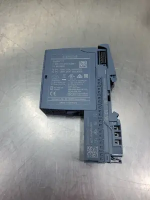 USED Siemens 6ES7132-6HD01-0BB1 PLC Module w/6ES7193-6BP20-0BB1 Base
