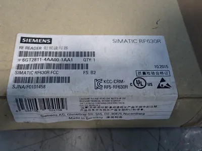 New | in-Stock 2015 SIEMENS 6GT28114AA001AA1 Barcode Scanners Ohio US | HGR 24 #1150662