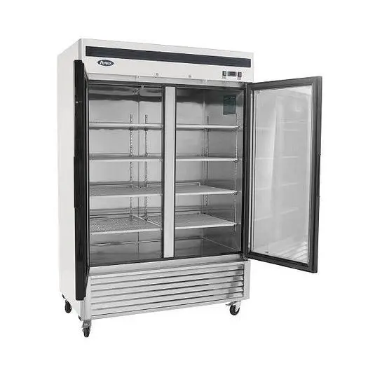 2 GLASS DOOR UPRIGHT DISPLAY REFRIGERATOR