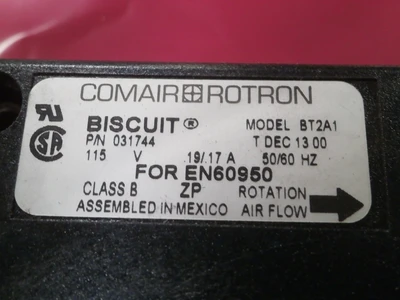 Used COMAIR ROTRON BT21A Electronic Component Fans Arizona US | ASSET CONVERSION SPECIALISTS, INC. #311971