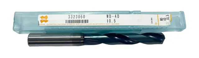 OSG 10.5mm Solid Carbide Drill 140° WD-4D