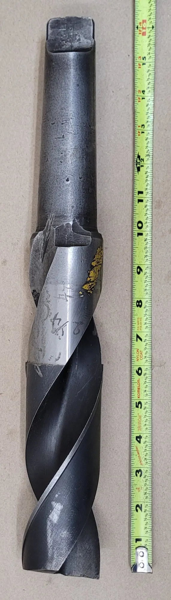 2-1/4” Twist Drill – 16” OAL – 5MT Shank
