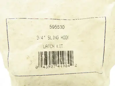 CM Columbus McKinnon 595530 Sling Hook Latch Kit 3/4" Lot of 3