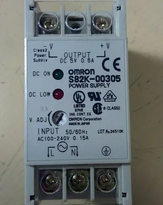 Omron S82K-00305 Power Supply 4H